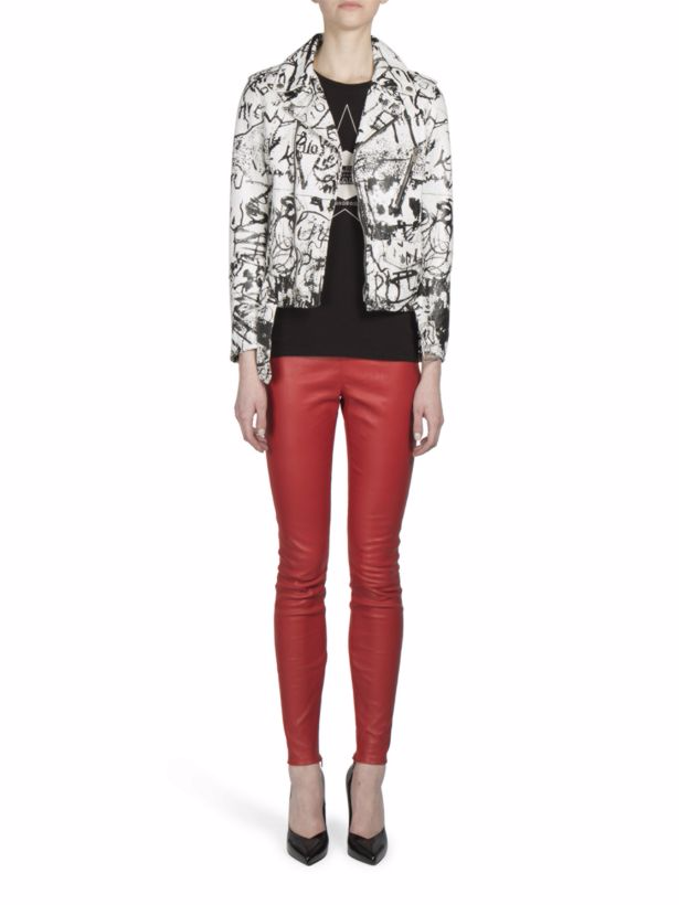 michelle-rodriguez-saint-laurent-graffiti-biker-jacket-2