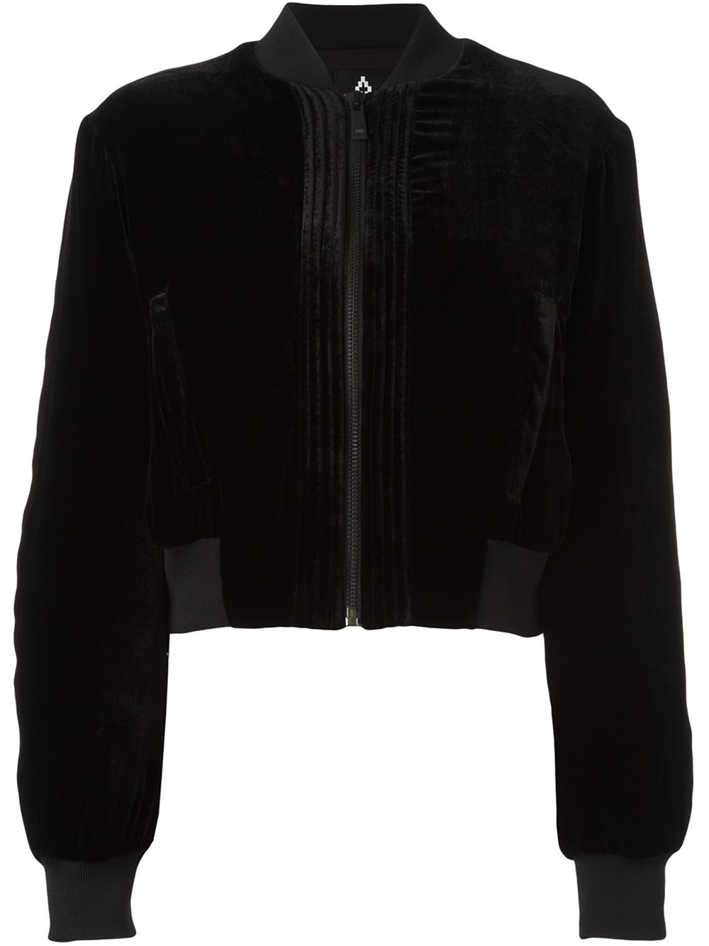 splurge-hailey-baldwins-la-lakers-game-marcelo-burlon-county-of-milan-torrismo-velvet-bomber-jacket-and-matching-velvet-trousers