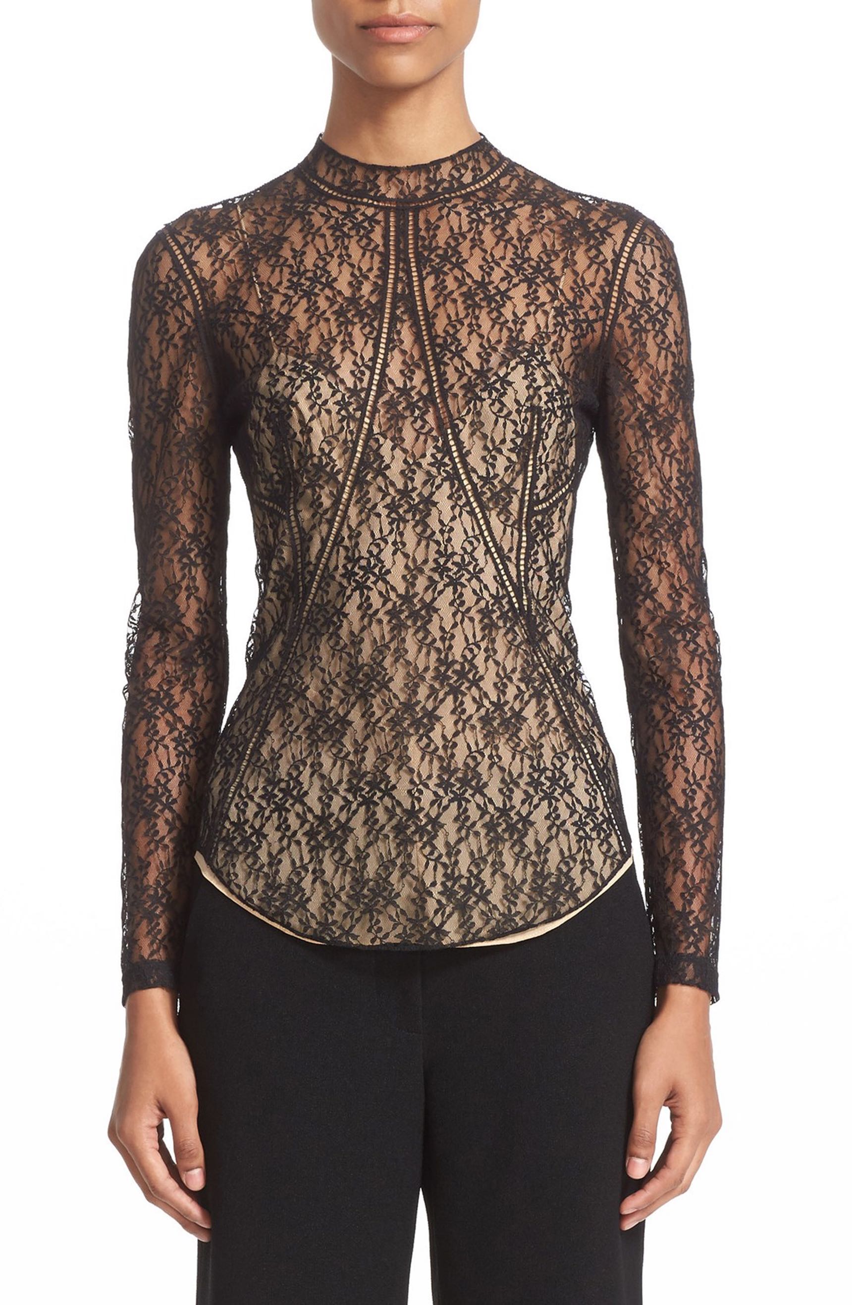 wang-black-floral-lace-top