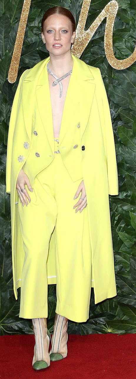 On-the-Scene-British-Fashion-Awards-Featuring-Winnie-Harlow-in-Atelier-Versace-Kaia-Gerber-in-Alexander-McQueen-Plus-a-Surprise-Appearance-from-Meghan-Markle-in-Givenchy-and-More-7