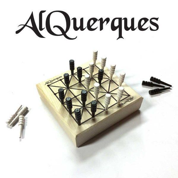 Alquerque strategy game