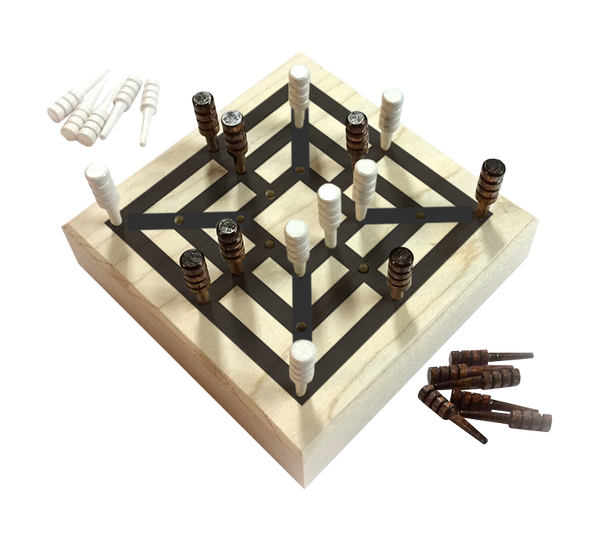 Morabaraba Mhele strategy game