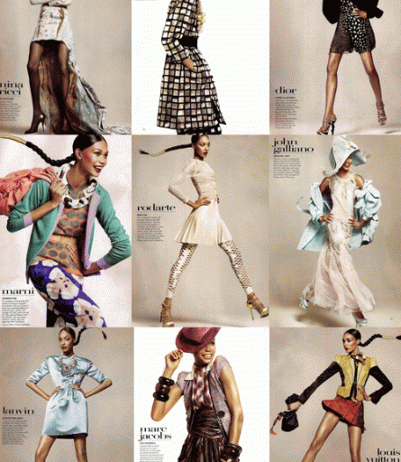 Chanel Iman and Jourdan Dunn for Vogue’s January Issue