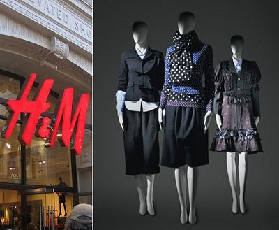 Comme des Garcons for H&M: Tomorrow!!!