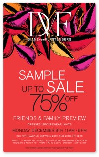 Diane von Furstenberg Bi Annual Sample Sale