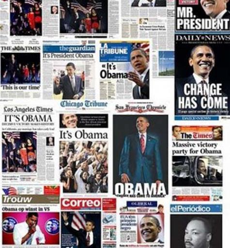 Obama: Front Page News
