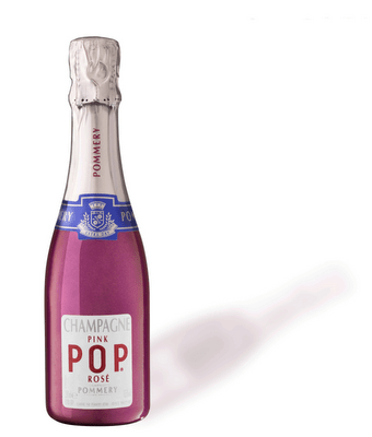 V Day Bubbly: Pommery’s “Single-Sized” Pink POP Rosé Champagne