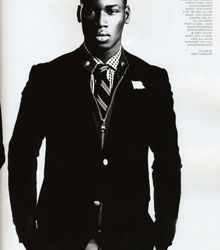 Model Flash: Newcomer David Agbodji