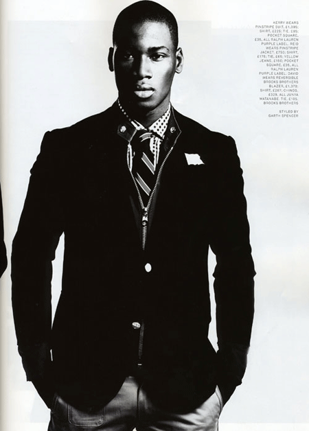 Model Flash: Newcomer David Agbodji