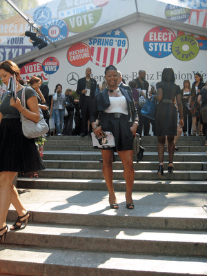 Claire’s Life: Day 1 at the Tents + Arlenis Pena for Lancome