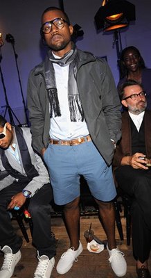 Kanye at Lanvin, Chunky Gold at American Apparel, plus Stars love Louis Vuitton Camo Bags!