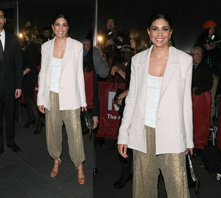 Hot or Hmm..:Rachel Roy’s Gold Harem Pants
