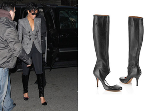 Get the Look: Rihanna’s Maison Martin Margiela Cut Out Boots