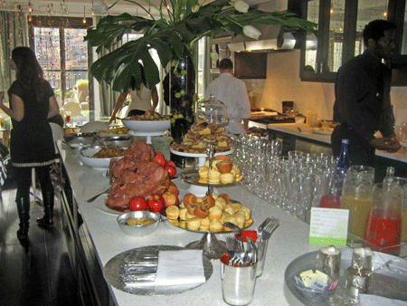 NYScene: Brunch with Robert Verdi and Ana Ortiz of "Ugly Betty"