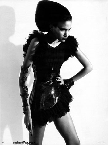 Arlenis Sosa in German Vogue