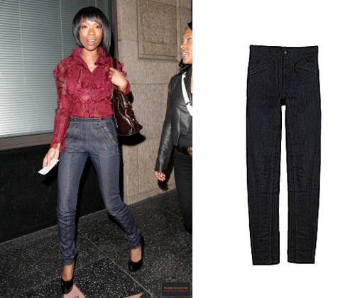 Splurge of the Day: Brandy’s Grey Ant Etiquette Skinny Jeans