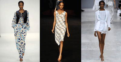 Black Models at London Fashion Week + House of Dereon Obama T