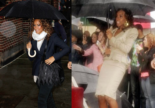 Random Thought: To Hold or Not Hold your Own Umbrella?