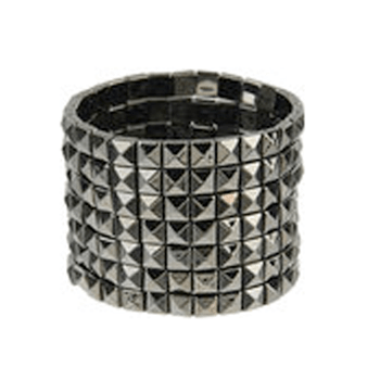 Steal of the Day: Forever 21 Pyramid Stud Elastic Bracelet