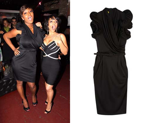 Splurge of the Day: Toccara’s Catherine Malandrino Ruffle Silk Blended Dress