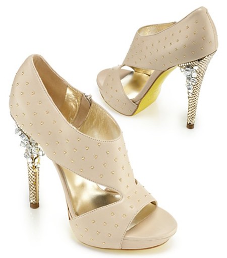 Splurge of the Day: Versace Embellished Cut-Out Heel
