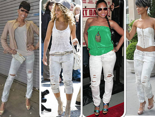 Who Wore it Better? J Brand Thrasher Jeans