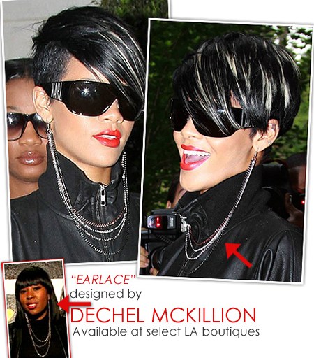 Found: Rihanna’s Dechel McKillion Earlace Earrings!