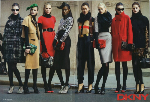 Snapshot : DKNY F/W Ad by Nathaniel Goldberg