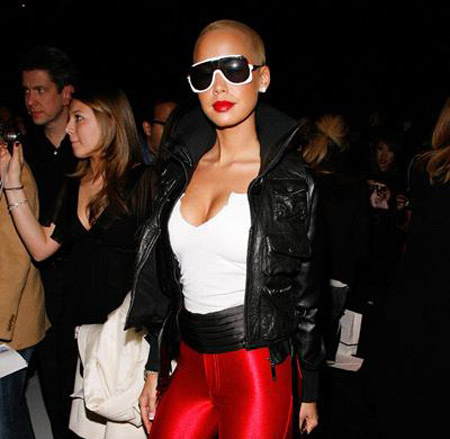 Amber Rose Signs with Ford Models