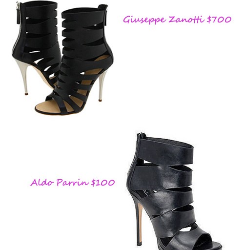 Rip The Runway: Giuseppe Zanotti vs Aldo