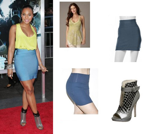 Get the Look : Ashanti at Harry Potter and the Half Blood Prince Movie Premiere