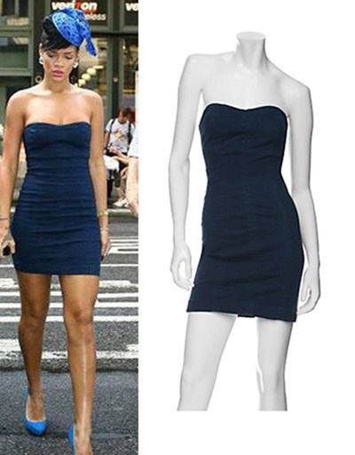 Splurge of the Day : Rihanna’s Charley 5.0 Stretch Denim Dress