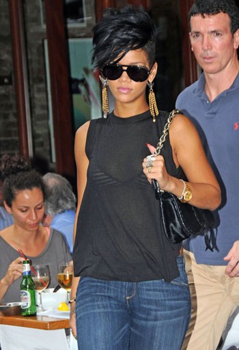 Get the Look : Rihanna’s Nina Ricci Pony Bag and Maison Martin Margiela Maryjane Booties