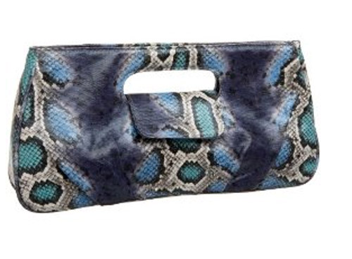 Steal of the Day : Prezzo Snake Print Cut-Out Clutch