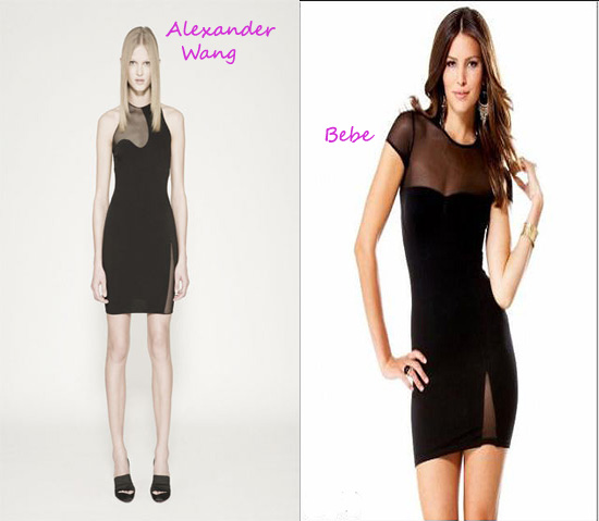 Rip the Runway: Alexander Wang vs Bebe