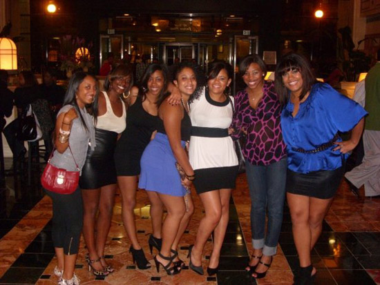 Fashion Bombshells of the Day : Tiffany and Friends from Indiana!