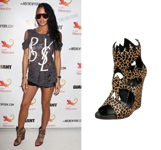 Splurge of the Day : Cassie’s Giuseppe Zanotti Open Toe Wedge Sandals