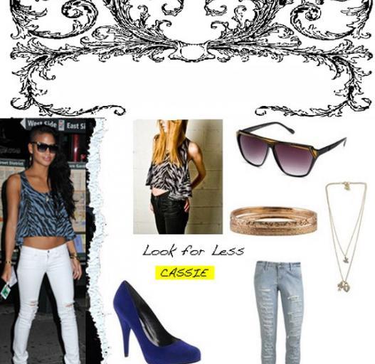Look for Less : Cassie at Britney Spears’ New York Concert