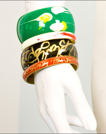 Steal of the Day : Ken & Dana Design’s Graffiti Bangle