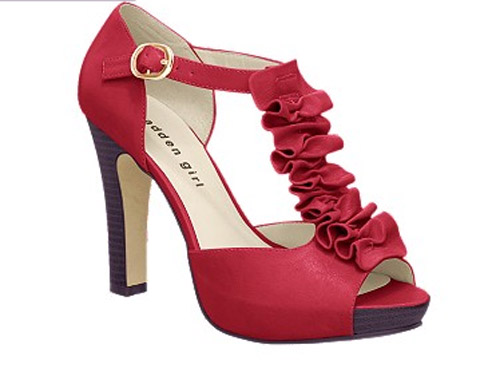 Steal of the Day : Madden Girl Setra Ruffled T-strap Platform