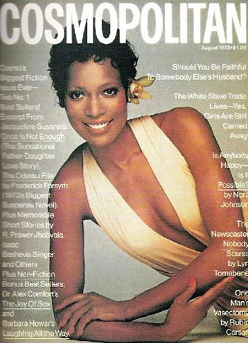 Snapshot : Naomi Sims for Cosmopolitan Magazine August 1973