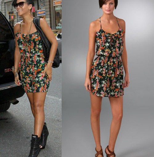 Splurge of the Day : Rihanna’s Parker Floral Cami Dress