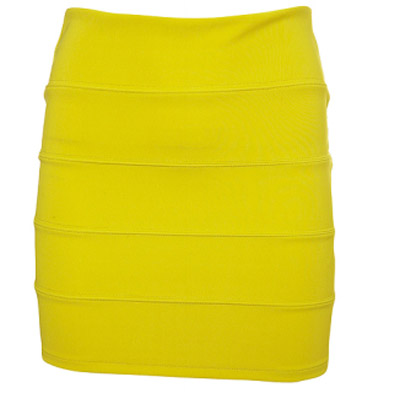 Steal of the Day : Topshop’s Lime Panel Bodycon Skirt