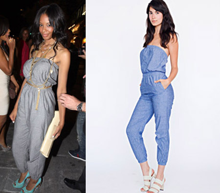 Steal of the Day : Vanessa Simmons’ American Apparel Strapless Jumpsuit