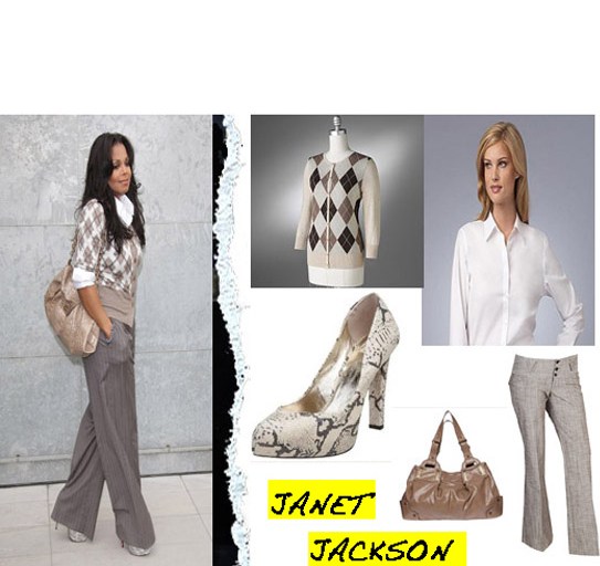 Look for Less: Janet Jackson at the Giorgio Armani Show