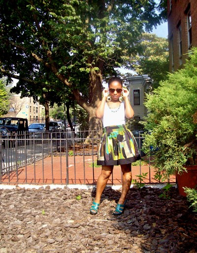 Fashion Bombshell of the Day : Shenneth from Washington D.C.