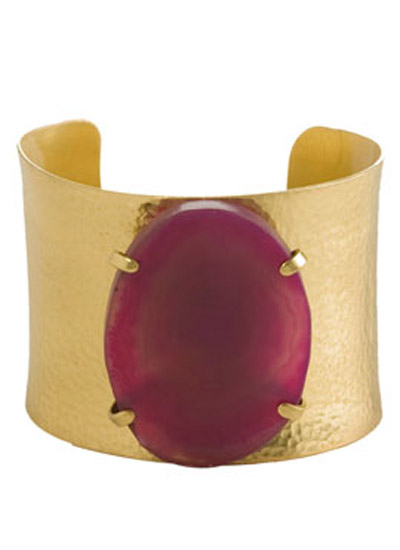 Steal of the Day: Arden B Agate Stone Cuff Bracelet