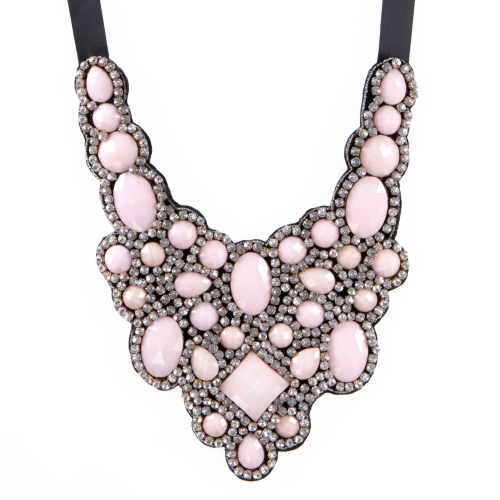 Steal of the Day: Charlotte Russe Rhinestone & Faceted Bead Bib Necklace