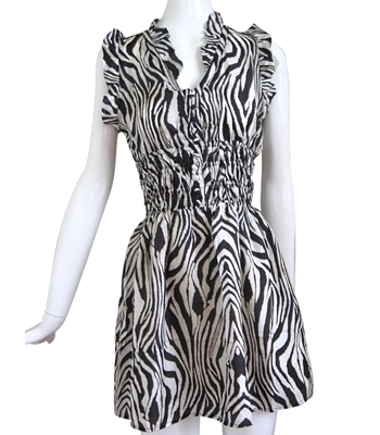 Steal of the Day: Aryn K Zebra Whiffle Dress