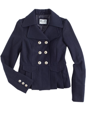 Steal of the Day : Delia’s Ashby Pleated Peacoat